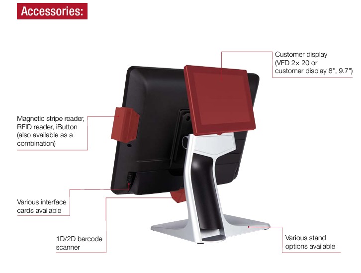 [COLORP5500MSR] Colormetrics MSR : Magnetic Stripe Reader (16D010409B)
